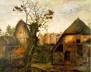 DALEM, Cornelis van Landscape with Farm oil on canvas